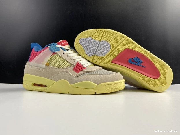 Rep Jordan DC9533-800 Retro 4 Air Guava Ice Union 0614
